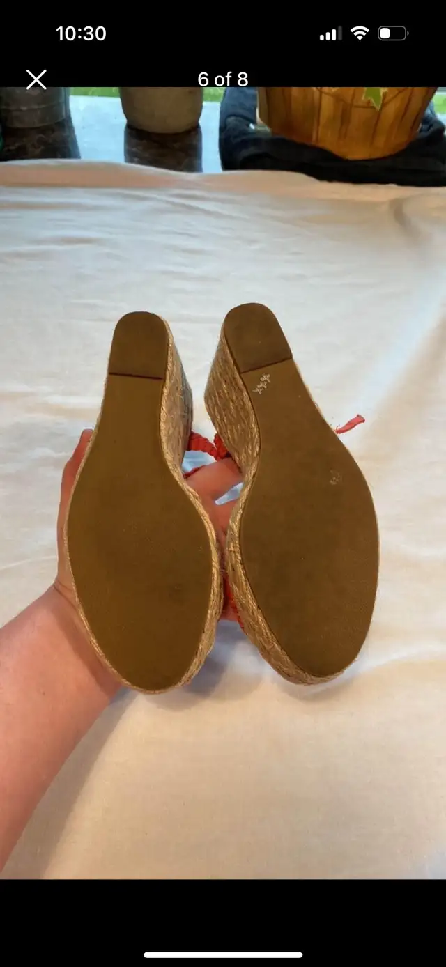Steve Madden Wedge Sandals 8 in Women's - Shoes in Edmonton - Image 7