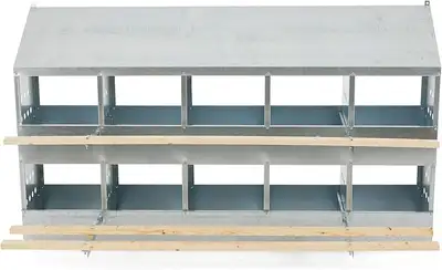 New 10-Hole Chicken Nesting Boxes, View more