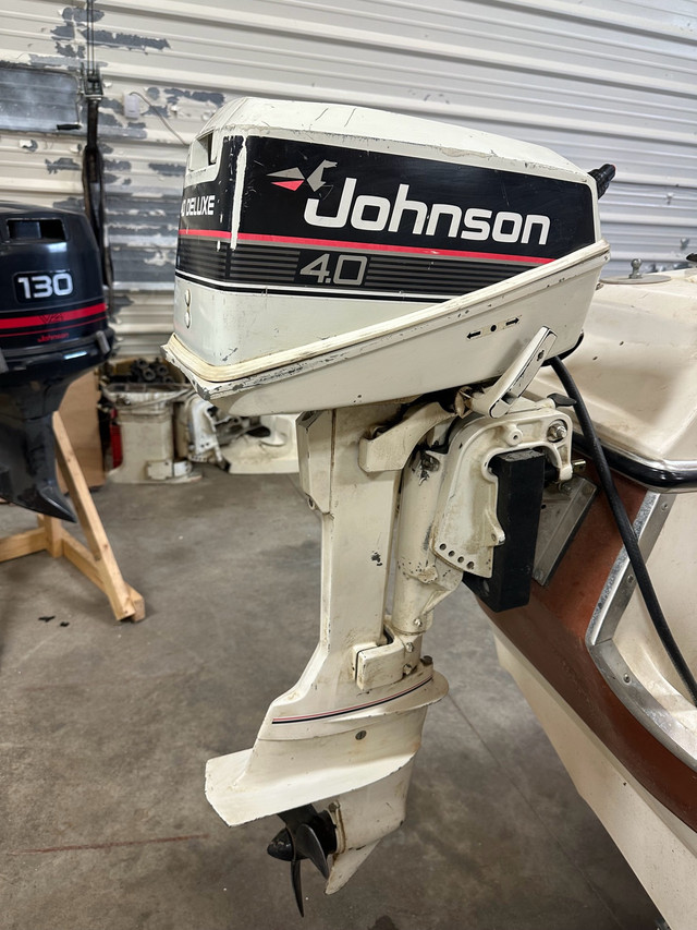 Johnson trolling motor in Fishing, Camping & Outdoors in Moose Jaw - Image 2