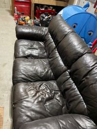 Couch, love seat and ottoman
