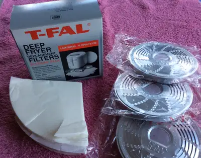 T-FAL. FILTRES DE RECHANFE POUR FRITEUSE T-FAL, View more