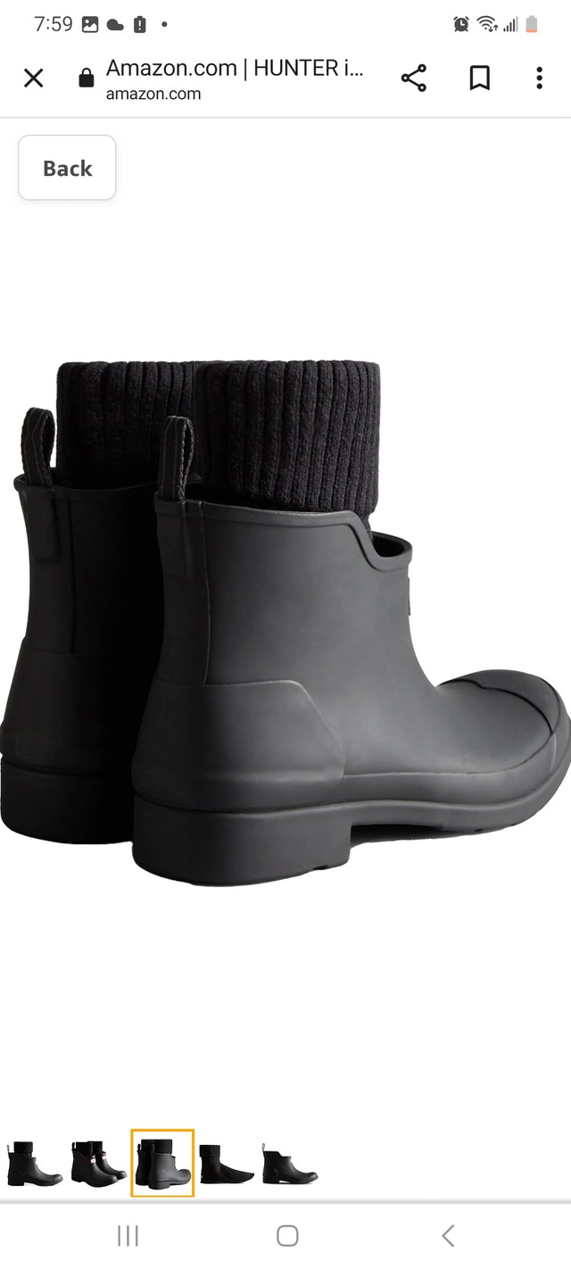 Hunter boots in Women's - Shoes in Mississauga / Peel Region - Image 4