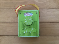 Jouet Fisher Prince des années 70 (Pocket Radio)