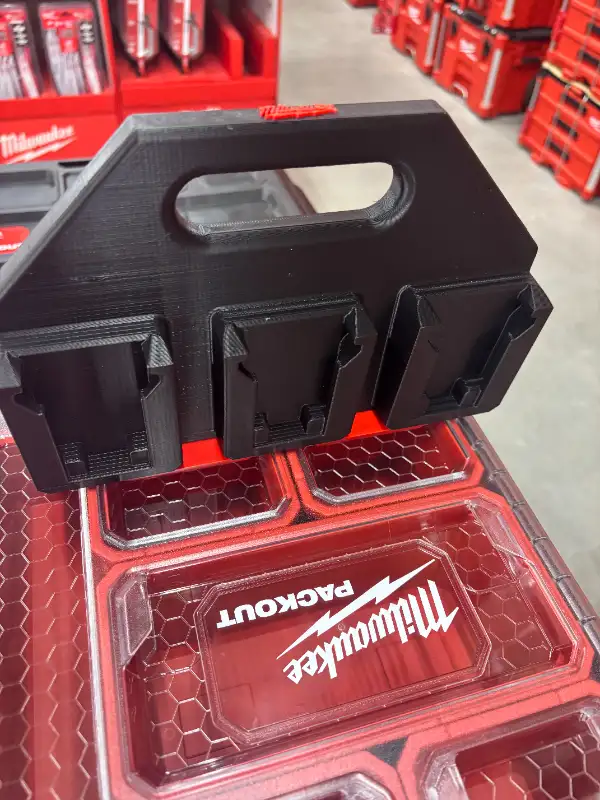 Milwaukee M18 Battery Caddy Holder 6-Pack (Custom), Packout in Power Tools in Markham / York Region - Image 11