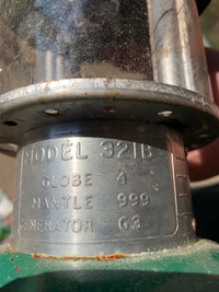 Model 321B Colman lamps 