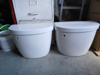 Toilet tanks and cover. New - Kohler Cimarron 4.8 liters.