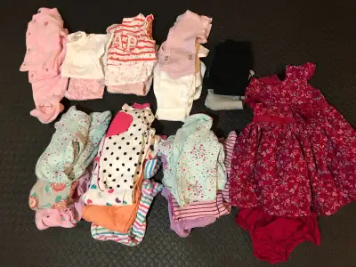 Lot de vêtements pour fille 0 à 6 mois, View more