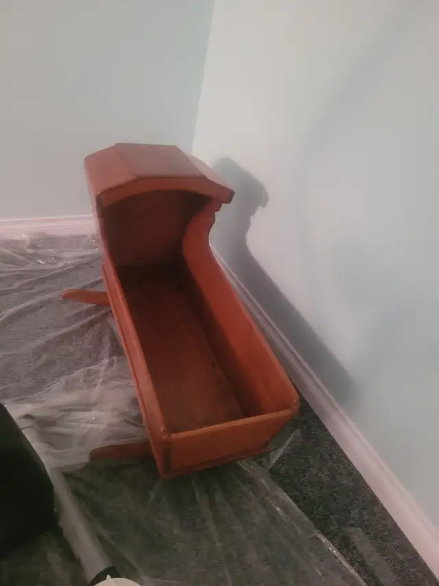 Antique Baby /Doll Rocking Cradle in Other in Owen Sound - Image 3
