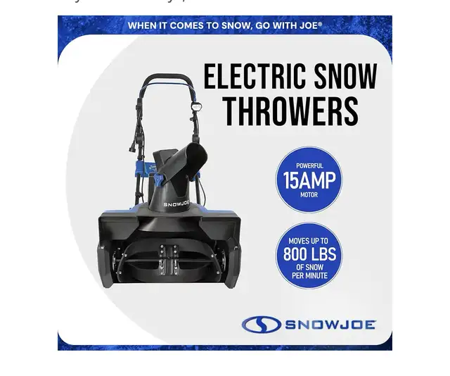 Snow Blower (corded) in Snowblowers in Oakville / Halton Region - Image 4