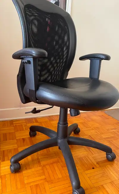 Black office chair, View more