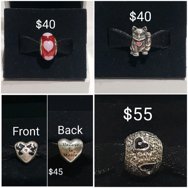 Authentic Pandora Charms and Bracelets  in Jewellery & Watches in City of Toronto - Image 4
