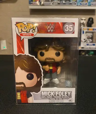 $45 Mick Foley Funko Pop. Box is in good condition. More pics upon request. Pick up at Garden City S...