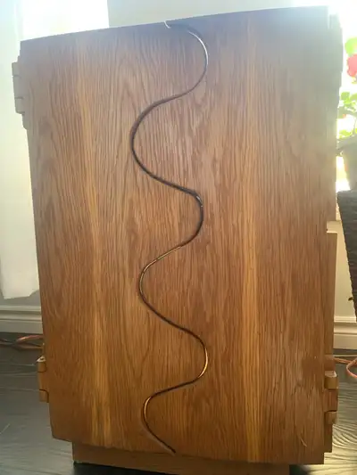 Custom stereo cabinet, View more