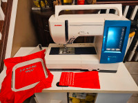 Janome Memorycraft 9900 sewing embroidery machine