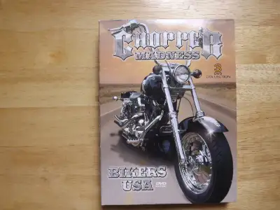 Chopper Madness "BIKERS USA" 3-DVD Collection I have for sale Chopper Madness "BIKERS USA" 3-DVD Col...