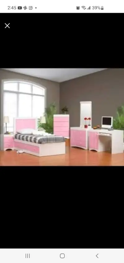Deal- kids bed room set * storage bed * bed with drawers , View more