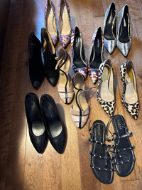 Many pairs of shoes / Chaussures à talons hauts 