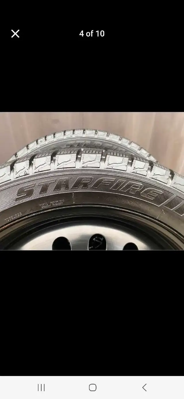 Set of 4 NEW STARFIRE winter tires rims(245 45 18) in Tires & Rims in Oakville / Halton Region - Image 2
