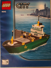 Lego City # 4645 City Harbour 