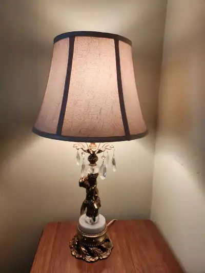 Vintage Hollywood Regency Table Lamp, View more