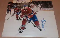 Tanner Pearson signed 8x10 photo Canadiens Hockey