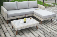 Ensemble causeuse exterieur sofa patio seating set outdoor