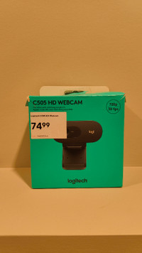 Logitech C505 HD 720p 30FPS PC Webcam - Computer / Laptop Camera
