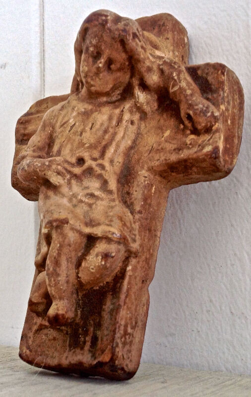 Antiquité Collection Art religieux Enfant sur une croix dans Art et objets de collection  à Lévis - Image 2