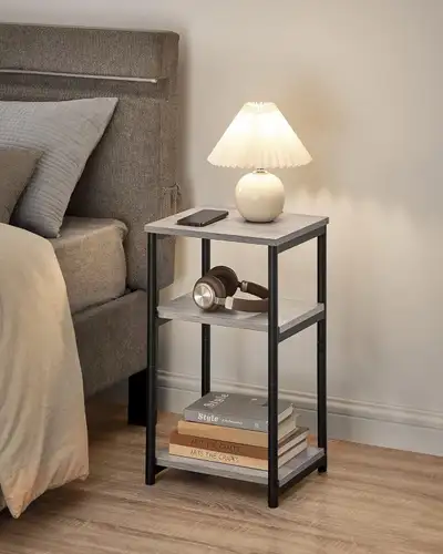 Side Table, Small End Table, Tall Nightstand for Living Room, Be, View more