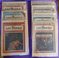 Zoo World Rock Magazines 1973