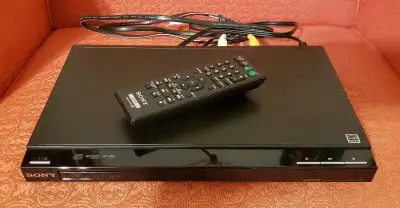 Item has been searched and photos attached. Sony CD/DVD Player model no. DVP-SR500H PLEASE read the...