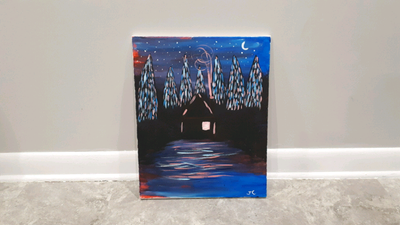 Painting $15 size 16"×20", View more