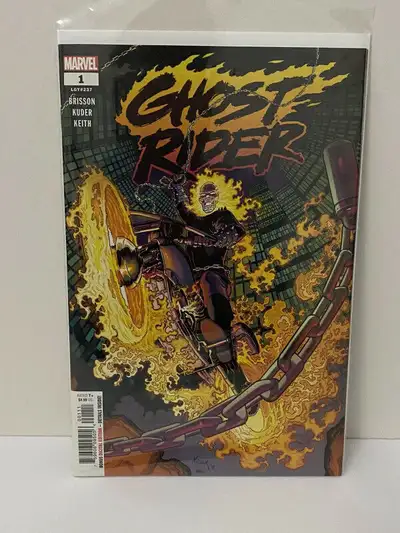 Ghost Rider #1 Vol 7 Aaron Kuder Brisson Keith Marvel Comics , View more