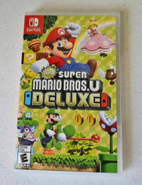 Brand new sealed Super Mario Bros. U Deluxe Game Switch