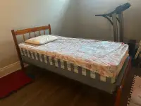 Single complete bed