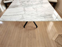 Statuario Marble Dining Table