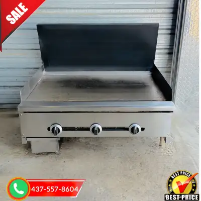  Commercial 36 inch flat Griddle used, View more
