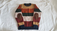 beams plus multi stripe sweater large