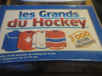 Jeu rare LES GRANDS DU HOCKEY de Ludotek.