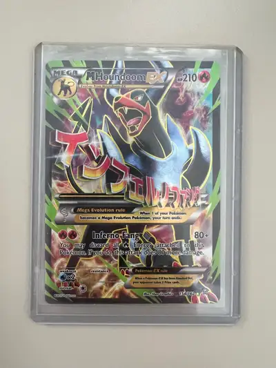 Pokémon M Houndoom ex Ultra Rare 154/162, View more