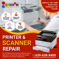 Printer & Scanner Repair Service in Saskatoon