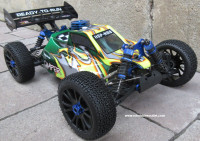 NEW RC RACE BUGGY / CAR 1/8 SCALE RC NITRO GAS POWERED 4WD RTR