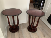 Pair of Bombay Company end tables