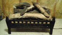 Vintage Fireplace Log Set