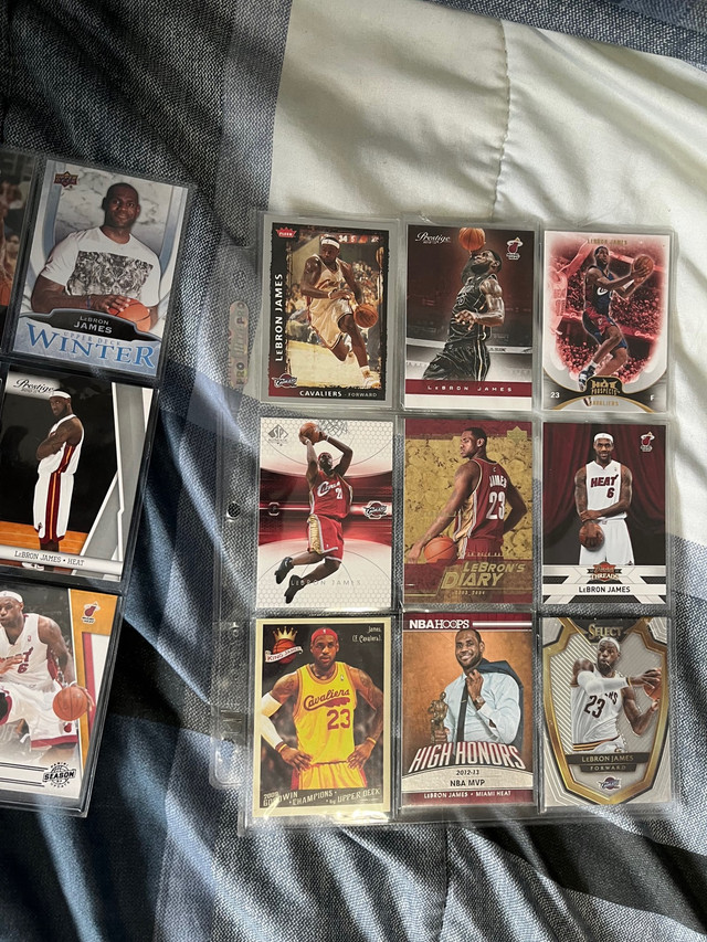 Full set with the rare Lebron cards  in Arts & Collectibles in North Bay - Image 2