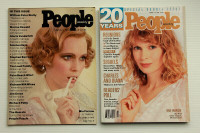 PEOPLE Magazine Issue #1 1974 & 20th Anniversary 1994