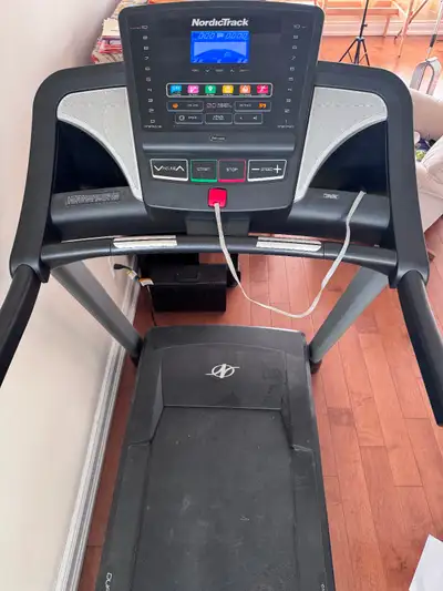 Smart Electric Treadmill * Featuring a foldable design for easy storage in corners. * With adjustabl...