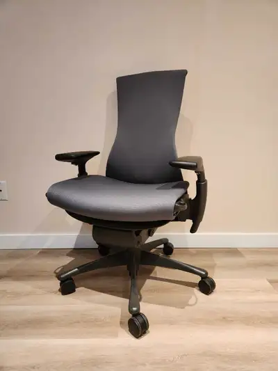 Price is firm. Great condition Herman Miller Embody for sale. Fabric is brand new changed under warr...
