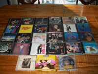 Lot Of  27 Classic Rock Cd's Different Artist See Pic