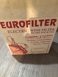 Electric Wine Filter